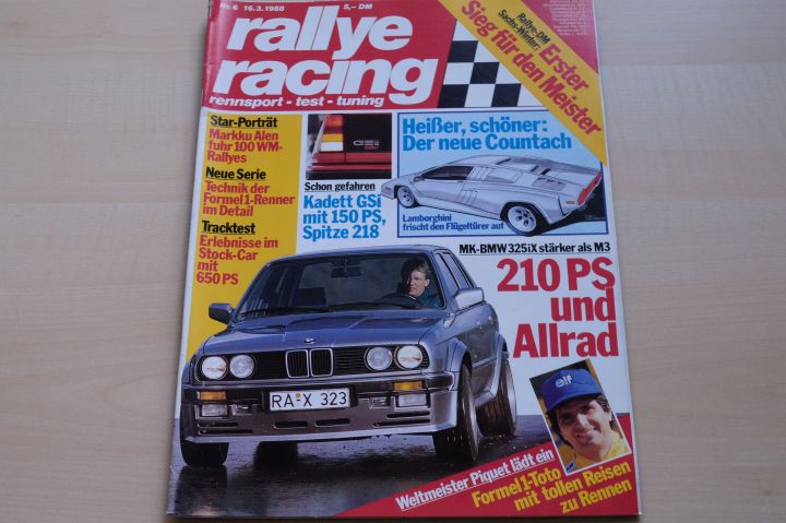 Deckblatt Rallye Racing (06/1988)